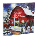 LED Canvas Wall Decor, 20"W x 20"H, The Christmas Barn,6ltc647215