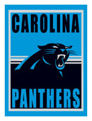 15.5"L x 11.5"H Medium Metal Wall Sign, Carolina Panthers,6m3804usm