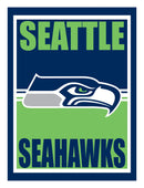 15.5"L x 11.5"H Medium Metal Wall Sign, Seattle Seahawks,6m3827usm