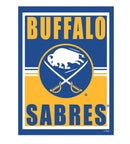 15.5"L x 11.5"H Medium Metal Wall Sign, Buffalo Sabres,6m4352usm