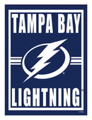 15.5"L x 11.5"H Medium Metal Wall Sign, Tampa Bay Lightning,6m4375usm