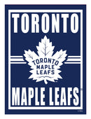 15.5"L x 11.5"H Medium Metal Wall Sign, Toronto Maple Leafs,6m4376usm