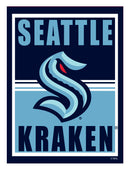15.5"L x 11.5"H Medium Metal Wall Sign, Seattle Kraken,6m4381usm