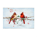 24" H x 16" L Cardinal Couple Metal Wall Décor