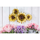 Petal & Plow Outdoor Wall D√©cor, Metal, Sunflower