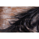 36"x24" Wood Painted Horse Wall Décor