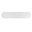 Bl/Wht Checked Beach House Sign