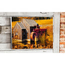 20"x16" Old Cabin Photography on Metal Wall Art
