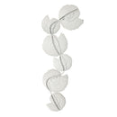 40"H x 16.5"L Metal Wall Décor, Sea Shells