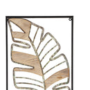 16"L x 35"H Metal Wall Décor, Palm Leaves, 2 Assort