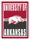 15.5"L x 11.5"H Medium Metal Wall Sign, University of Arkansas,6m911usm