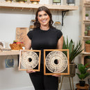 Woven Paper Wall Décor With Wood Frame, Set