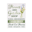 11.5"L x 15.5"H Metal USA Wall Decor, Garden Shop,6m9226