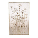 20"L x 31.5"H Metal Wall Décor, Dandelions