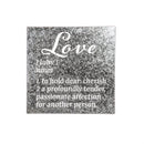 14" x 14" Galvanized Metal Wall Decor with Die Cut Words, Set of 2