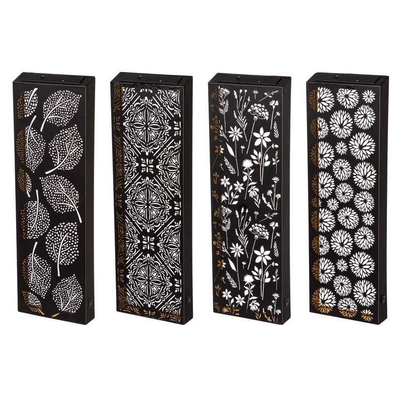 Laser Cut Metal Panel Wall D√©cor with LED Lights