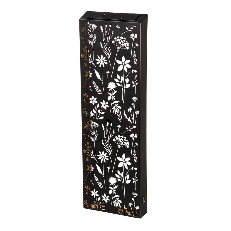 Laser Cut Metal Panel Wall D√©cor with LED Lights
