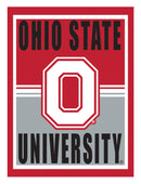 15.5"L x 11.5"H Medium Metal Wall Sign, Ohio State University,6m973usm
