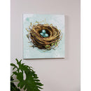 24" H x 24" L Outdoor Canvas, Bird Nest