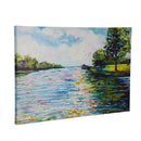 24" H x 36" H Outdoor Canvas, Lake View