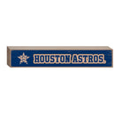 Houston Astros Engraved Wood Sign, 3.5" x 18"