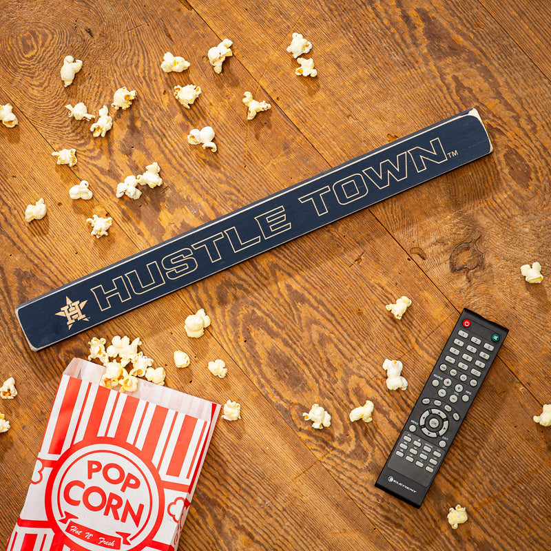Houston Astros Engraved Wood Sign, 1.5" x 18"