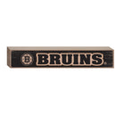 Boston Bruins Engraved Wood Sign, 3.5" x 18"