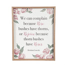 16" x 20" Framed Wood Wall Art, Roses