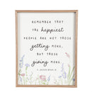 16" x 20" Framed Wood Wall Art, Wild Flowers