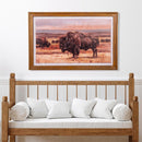 Bison Wooden Wall D√©cor, 23.5"H x 36"L