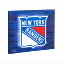 Lit Wall Decor, New York Rangers,6wlt4368