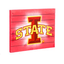 Lit Wall Decor, Iowa State University,6wlt962