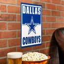 15.5"L x 11.5"H Medium Metal Wall Sign, Dallas Cowboys