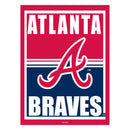 Atlanta Braves 15.5"L x 11.5"H Medium Metal Wall Sign