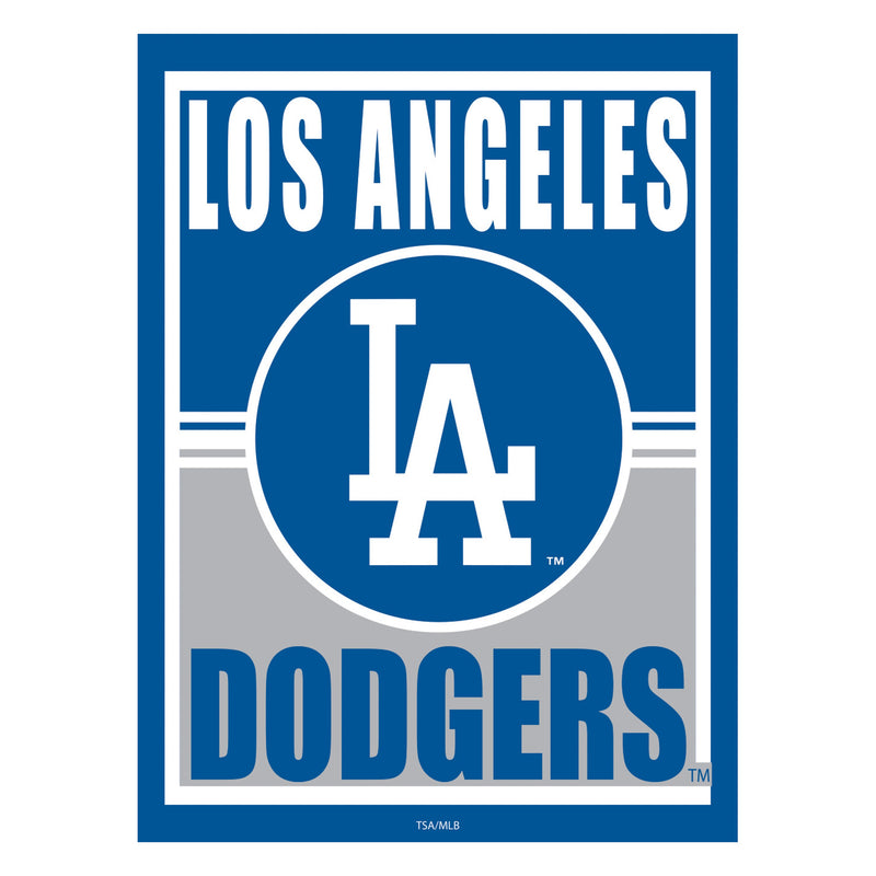 Los Angeles Dodgers 15.5"L x 11.5"H Medium Metal Wall Sign