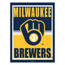 Milwaukee Brewers 15.5"L x 11.5"H Medium Metal Wall Sign