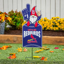 St Louis Cardinals Gnome Metal Sign 10"L x 30"H
