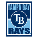 Tampa Bay Rays 15.5"L x 11.5"H Medium Metal Wall Sign