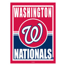 Washington Nationals 15.5"L x 11.5"H Medium Metal Wall Sign