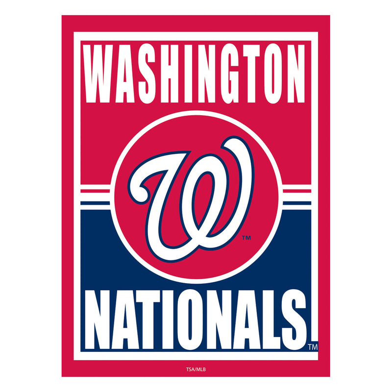 Washington Nationals 15.5"L x 11.5"H Medium Metal Wall Sign