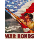 To Have and to Hold US Vintage Military 15.5"L x 11.5"H Metal USA Wall Decor