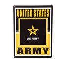 15.5"L x 11.5"H Medium Metal Wall Sign, Army