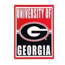15.5"L x 11.5"H Medium Metal Wall Sign, University of Georgia