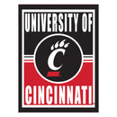 15.5"L x 11.5"H Medium Metal Wall Sign, University of Cincinnati