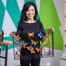 Layered Butterflies Wall Decor, 22.5"L x 15.5"H