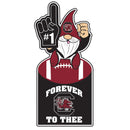 University of South Carolina Gnome Metal Sign 10"L x 30"H