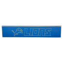 Detroit Lions Engraved Wood Sign, 3.5" x 18"