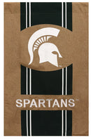Flag, Burlap, Reg, Michigan State University