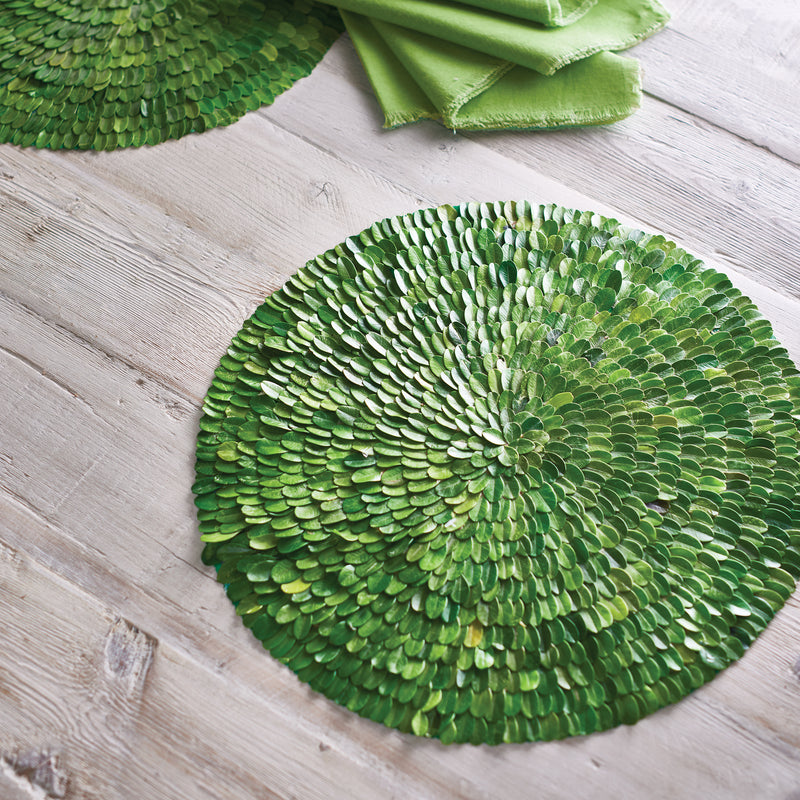 NAPA Home & Garden, BOXWOOD ROUND PLACEMAT 16",7516PG