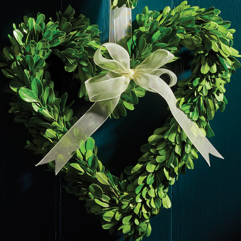 NAPA Home & Garden, BOXWOOD HEART WREATHS, SET OF 3,7517PG